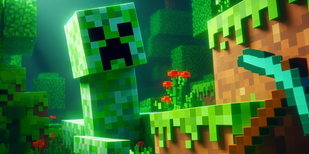 minecraft green snake